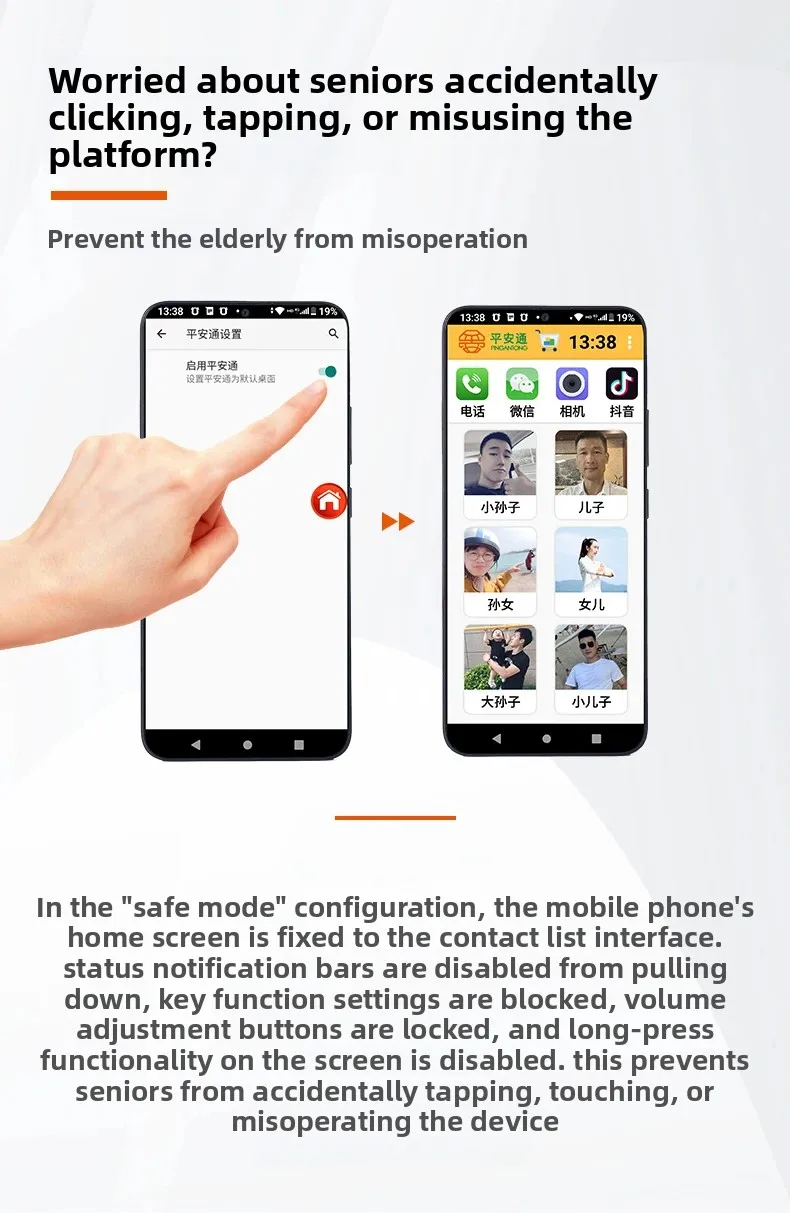 Videochiamata con un clic per anziani