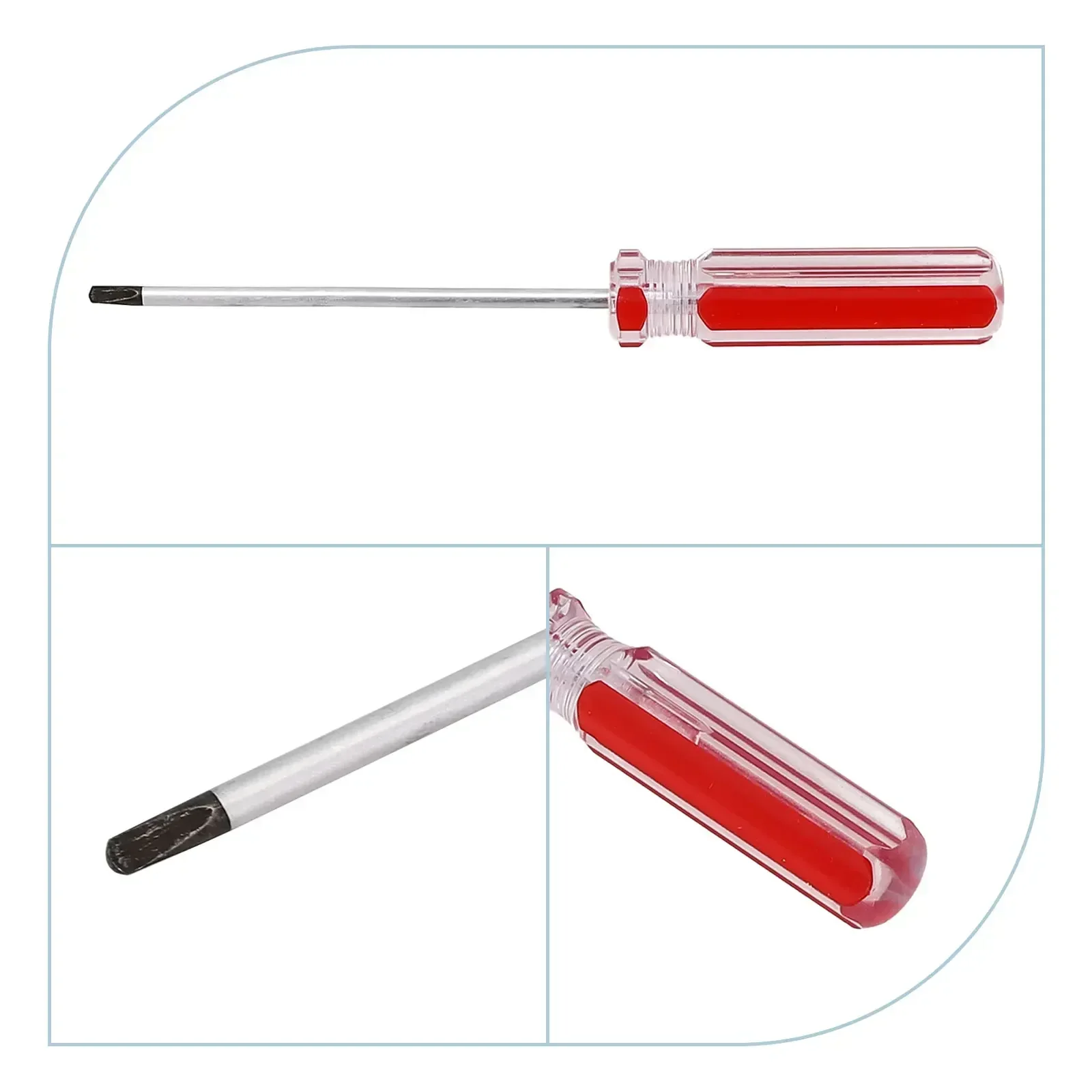 1pc Triangle Screwdriver Chrome Vanadium Steel Triangle Drive Screwdriver Removal Repair Tool TA1.8/TA2.0/TA2.3/TA2.7/TA3.0/TA4