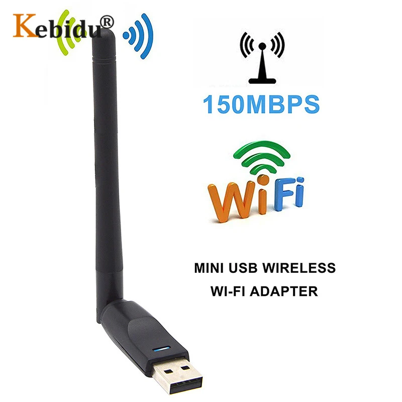 

USB Wi-Fi антенна, беспроводная сетевая карта для цифрового спутникового приемника, декодер, Freesat V7 HD V8, супер MT-7601 для ПК и ноутбука