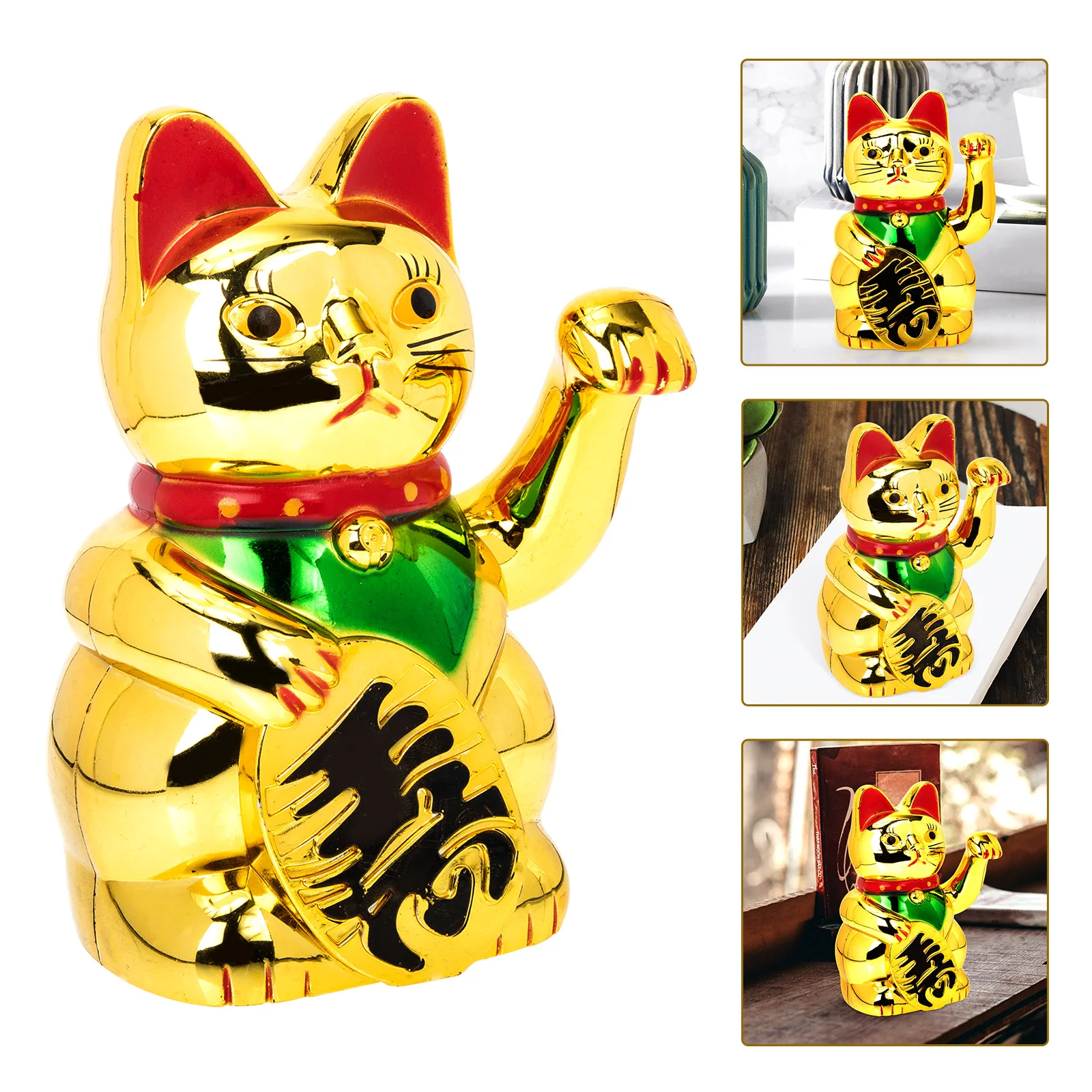 Household Dashboard Decorations Electronic Component Chinese Luck Cat Store