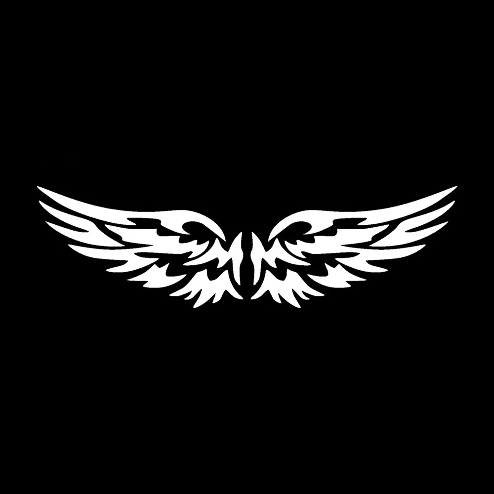 DIY Angel Wings Reflective Car Stickers Decor Moto Helmet Motorcycle Auto Body Windshield Fuel Tank Decals Accessories image 5