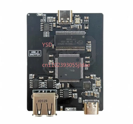 

Open-Source Portable USB Protocol Analyzer - HS 2.0, High-Speed Logic Analyzer & Packet Capture Tool