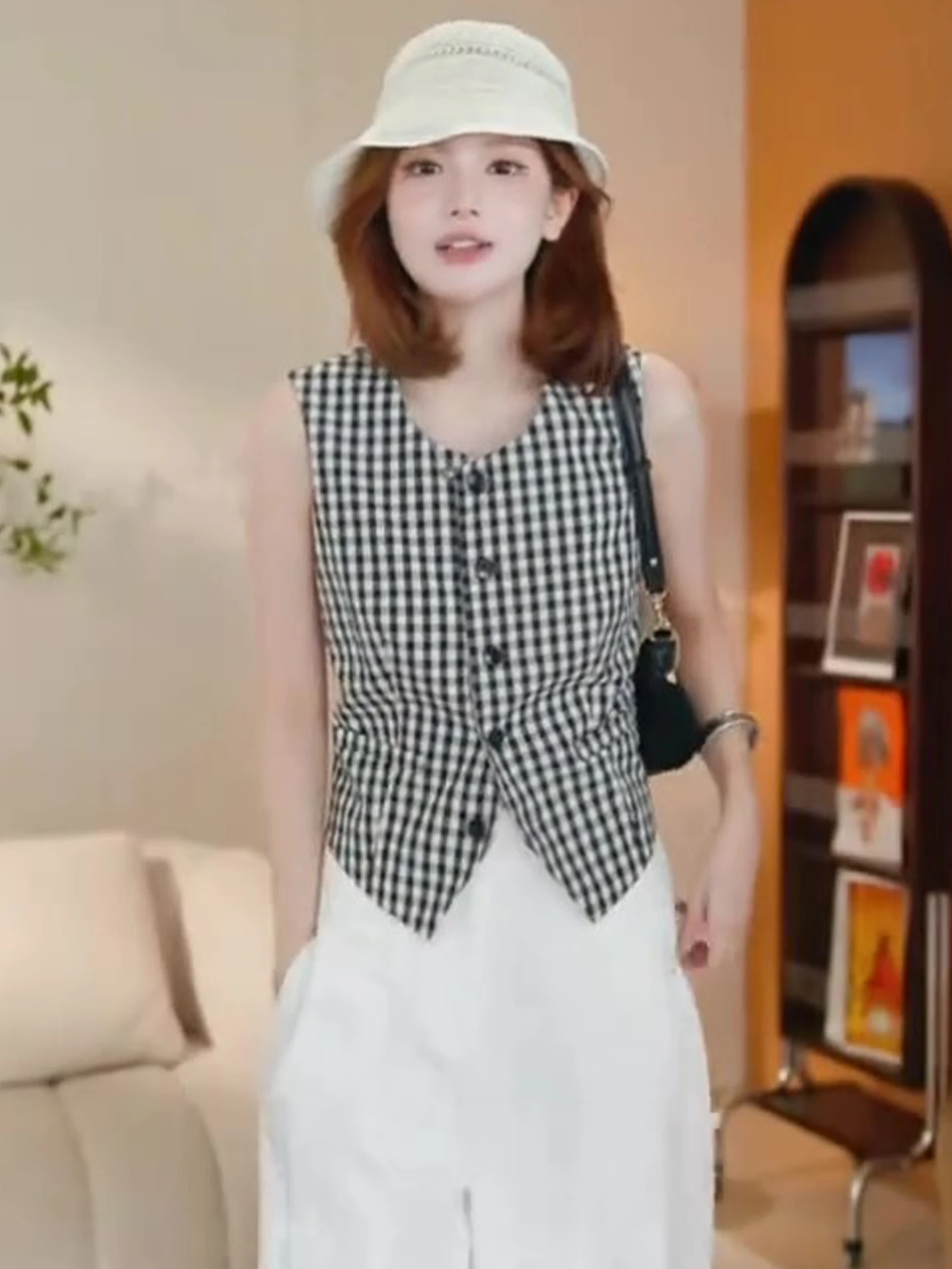 العصرية منقوشة Svel جولة Ne سترة المرأة الصيف Faionable حجم صغير فريد أعلى 2025 جديد Sle سترة المرأة عادية