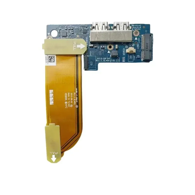 For DELL XPS 15 9530 M3800 Laptop USB BOARD With Cable CN-007DF4 007DF4 0K035W VAUBO LS-9941P