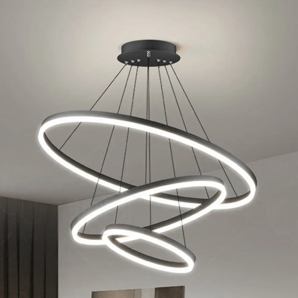 Simple Modern Ceiling Chandelier Adjustable Indoor Lighting High Brightness for Living Room Dining  Bedroom Decor Ornament