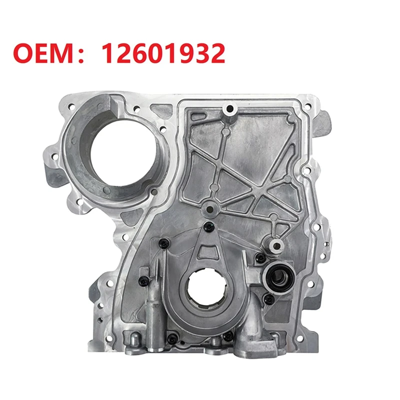 Engine Timing Chain Cover Engine Timing Chain Cover With Oil Pump 12628565 For Chevy Colorado GMC Canyon Buick Isuzu