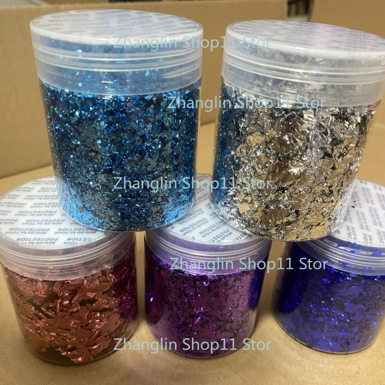 Carbon Fiber DIY Chopped Carbon Fiber Short Cut Forging Plastic Color Glitter Chips Pieces  2024 NEW