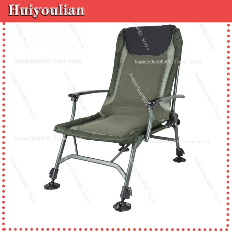Folding Chair Steel Structure Soft Suede Surface Convertible to Bed Office Lunch Break Multi-Purpose Recliner -lbw011