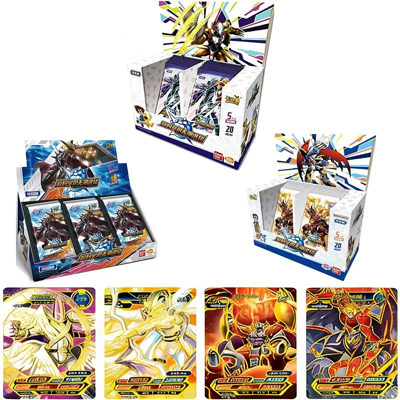 

Оригинальные коллекционные карты KAYOU Digimon: Классическая аниме-серия приключений, коллекционная серия для хобби, подарки для детей на праздники