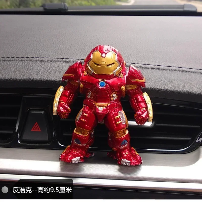 Marvel Iron Man Car Toy Perfume Interior Air Conditioning Vent Aromatherapy Decoration Fragrance Captain America Christmas Gifts