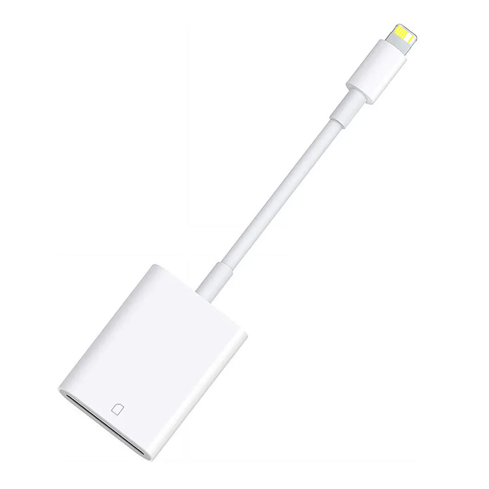 نوع C Lightning Card Reader SD Memory Converter OTG Writer Adapter لأجهزة iPad Pro Macbook Huawei Samsung Xiaomi Phone Laptop ﻿ ﻿