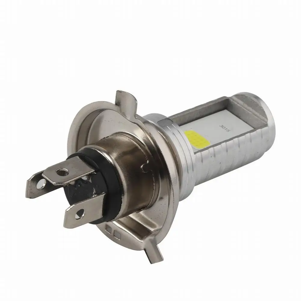 للدراجات النارية H4 6500K LED Hi/Lo Beam الجبهة ضوء لمبة السوبر مشرق المصباح