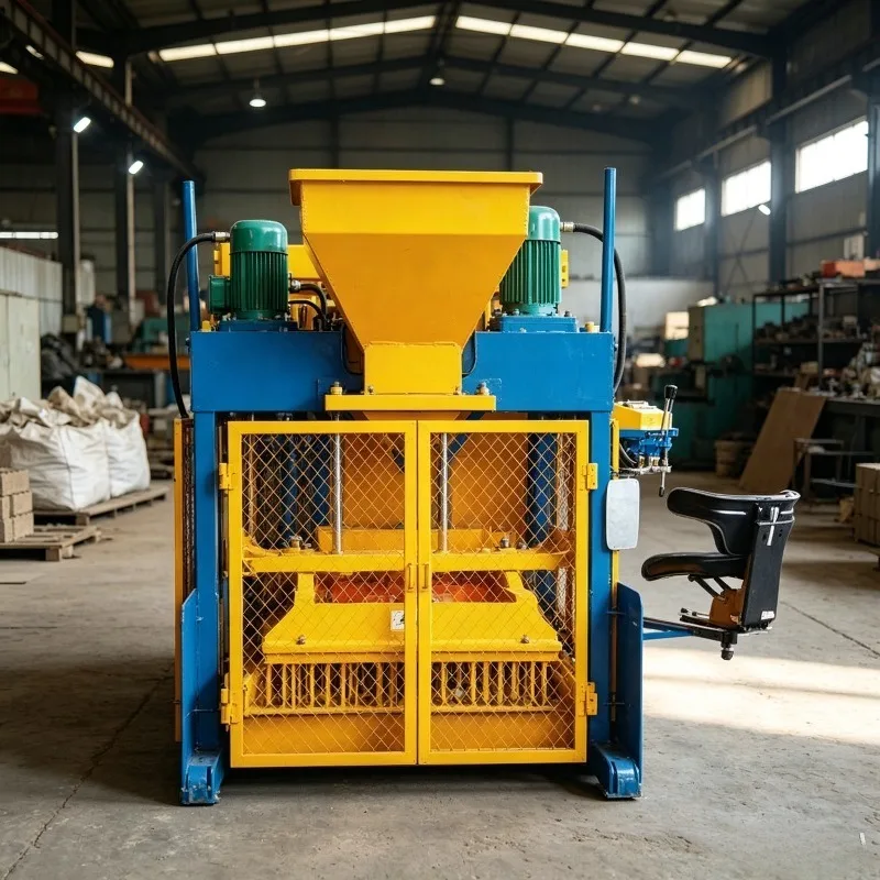 Fully Automatic Concrete Building Brick Blocks Block Making Machine Cement Block Making Machine Clay Brick Making Machine