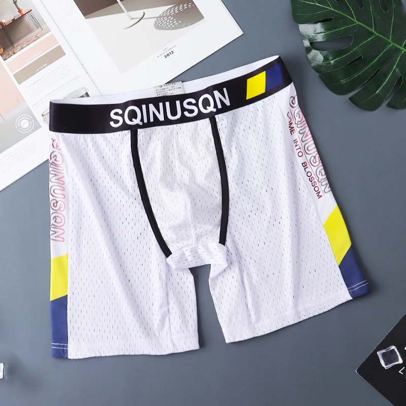 Men’s panties boxers men underwear boxer shorts men breathable mesh ice silk men’s boxer shorts sexy Underwear man