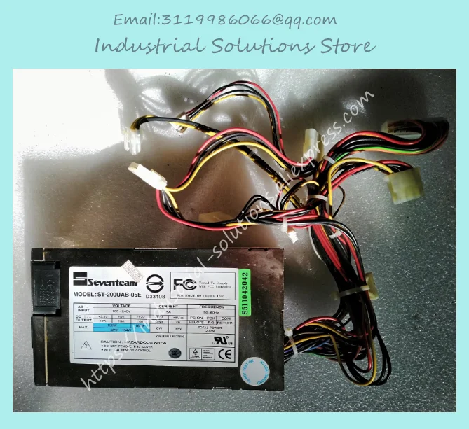 

ST-200UAB ST-200UAB-05E 1U 100W-200W IPC Server Power Tested 90% New