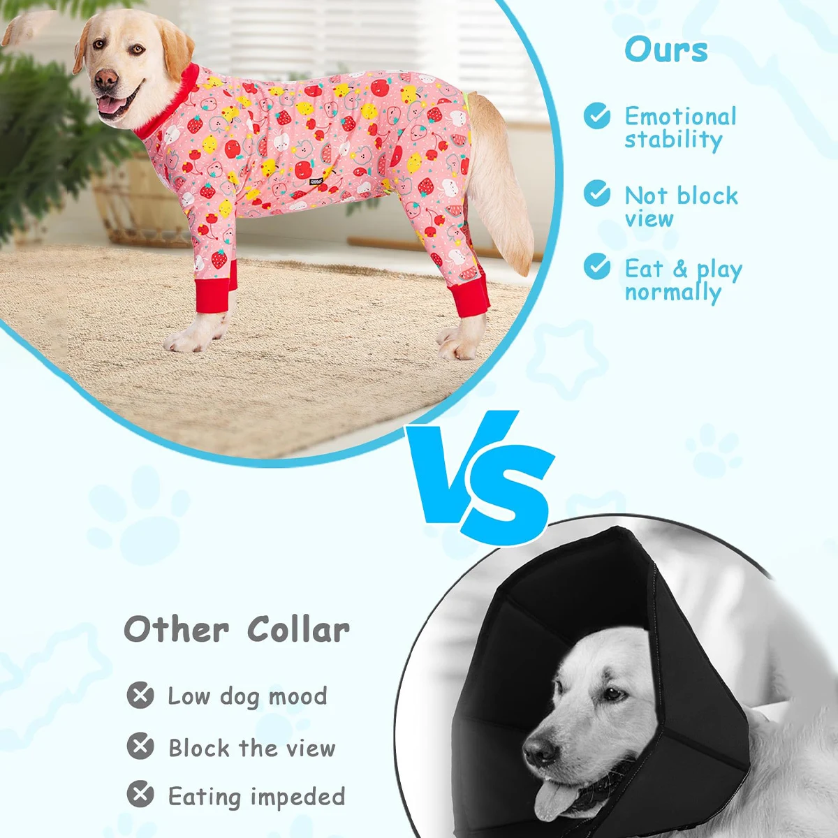 Big Dog Clothing Labrador Medium and Large Dog Spring and Summer Clothing Dog Sun Protection Clothing Anti-Fat Four-Legged image 2