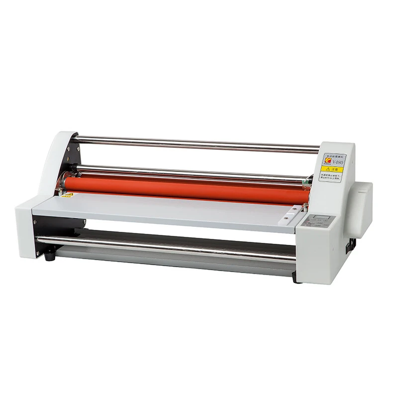 2026 New V480 Electric Laminating Machine Electronically Controlled A4 Size Dual-Use Hot & Cold Lamination For Paper
