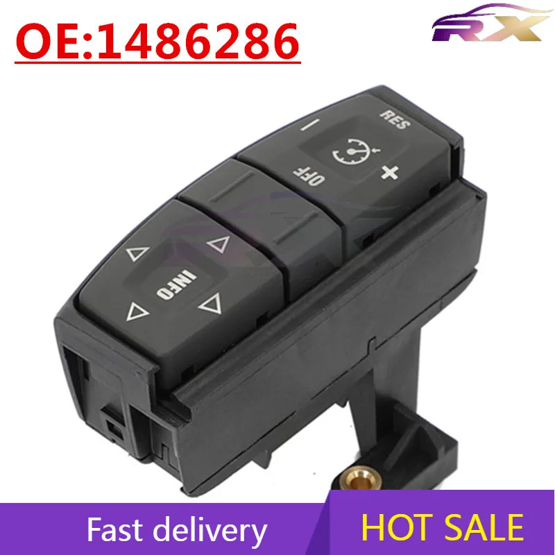 

OEM:1486286 Suitable For Scania Truck Steering Wheel Multi-function Button Switch