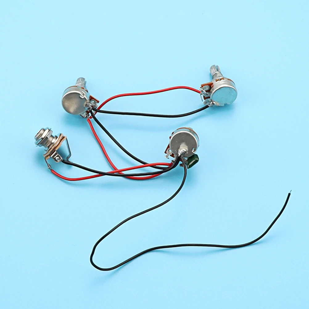 

Wiring Potentiometer Harness Electronic Guitar Circuit Metal Wired Part Component Electric Supplies