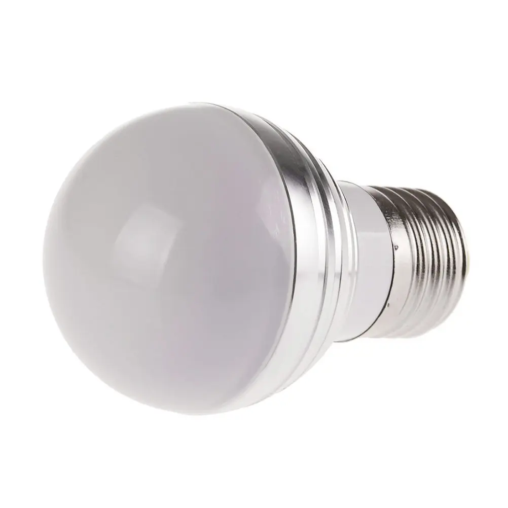 

Светодиодная RGB-лампа E27 3W с диммированием и пультом ДУ для создания атмосферы, для дома, вечеринок, свадеб, караоке, декоративного освещения