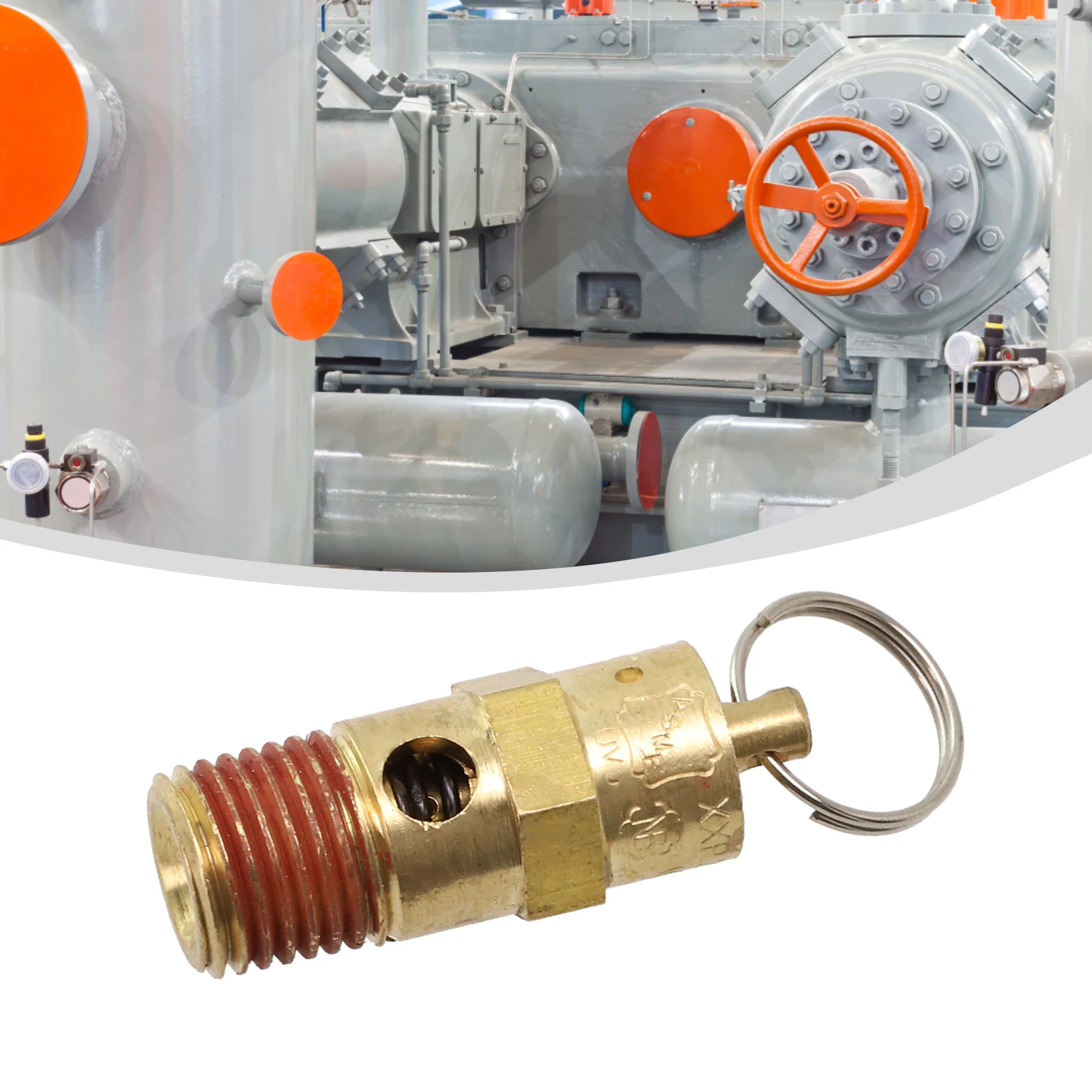 Valvola di pressione limitatrice di sicurezza Pressione normale Compressore d'aria da 150 PSI Valvola di pressione pneumatica di tipo antideflagrante
