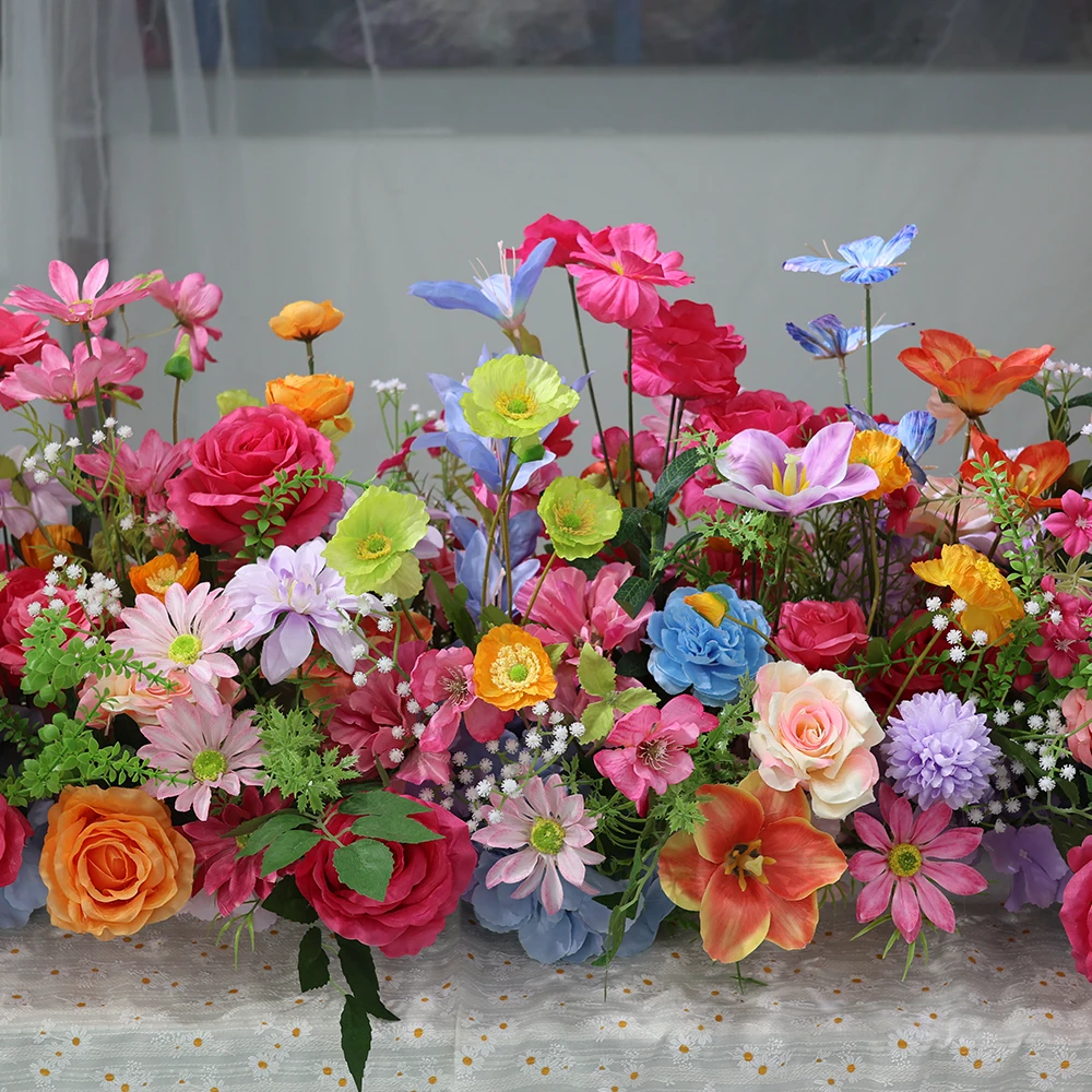 Multiple Colors Rose Artificia - огляд і ціна Baby Breath Dried