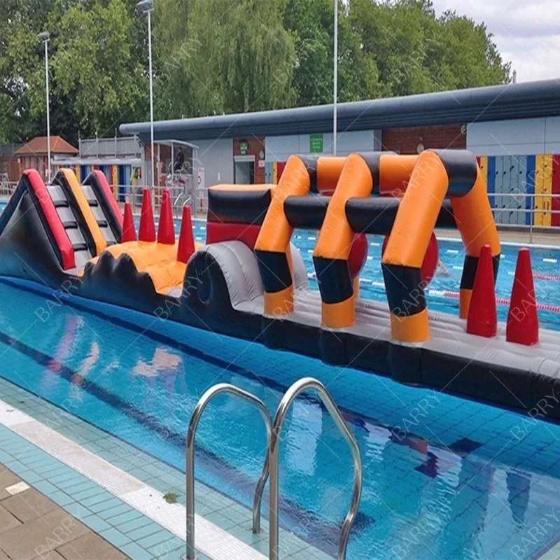 High Quality Aqua Park Floating Water Park Obstacle Course Sport Parks for Adults and Kids Pvc Inflatable Aqua Run