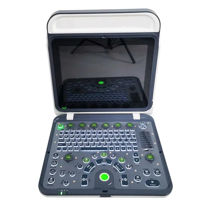 Portable 3D 4D echo ultrasound machine cost effective human  laptop