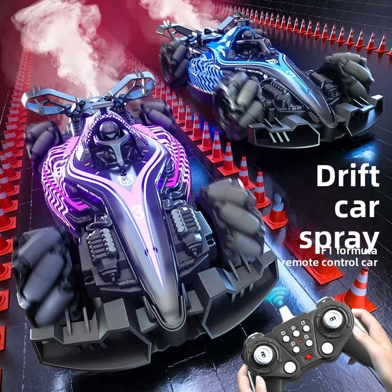 High Speed Drift RC Car Gesture Induction Equation Spray Racing 4WD Stunt RC Car