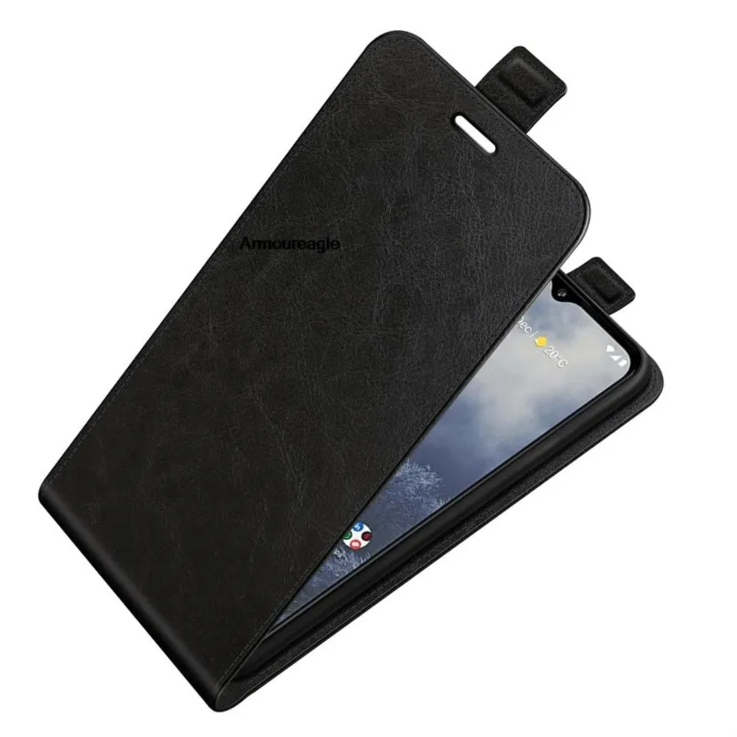 leather case for nokia g11 g21 c31 c21 plus x30 c100 c200 cover shockproof vertical flip cases guard on for nokia g50 g60 5g image 3