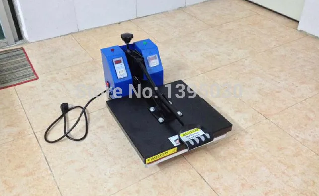 ماكينة ضغط حراري للصور بقدرة 2200 وات للتي شيرت مع منطقة طباعة متوفرة مقاس 38 سم × 38 سم #5