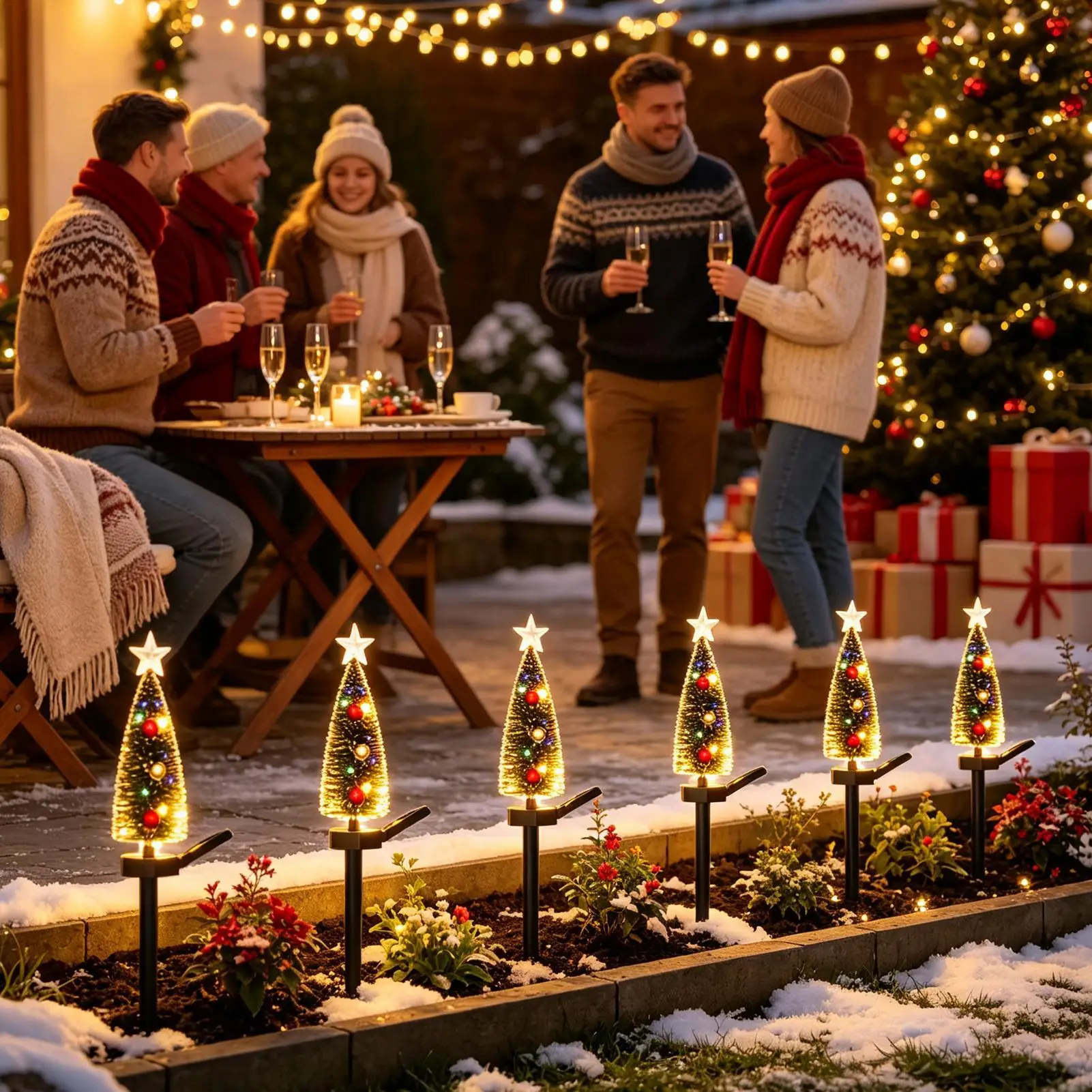 solar-powered-christmas-lights-2-pieces-acrylic-led-tree-garden-stakes-solar-christmas-lights-outdoor-waterproof-for-pathway