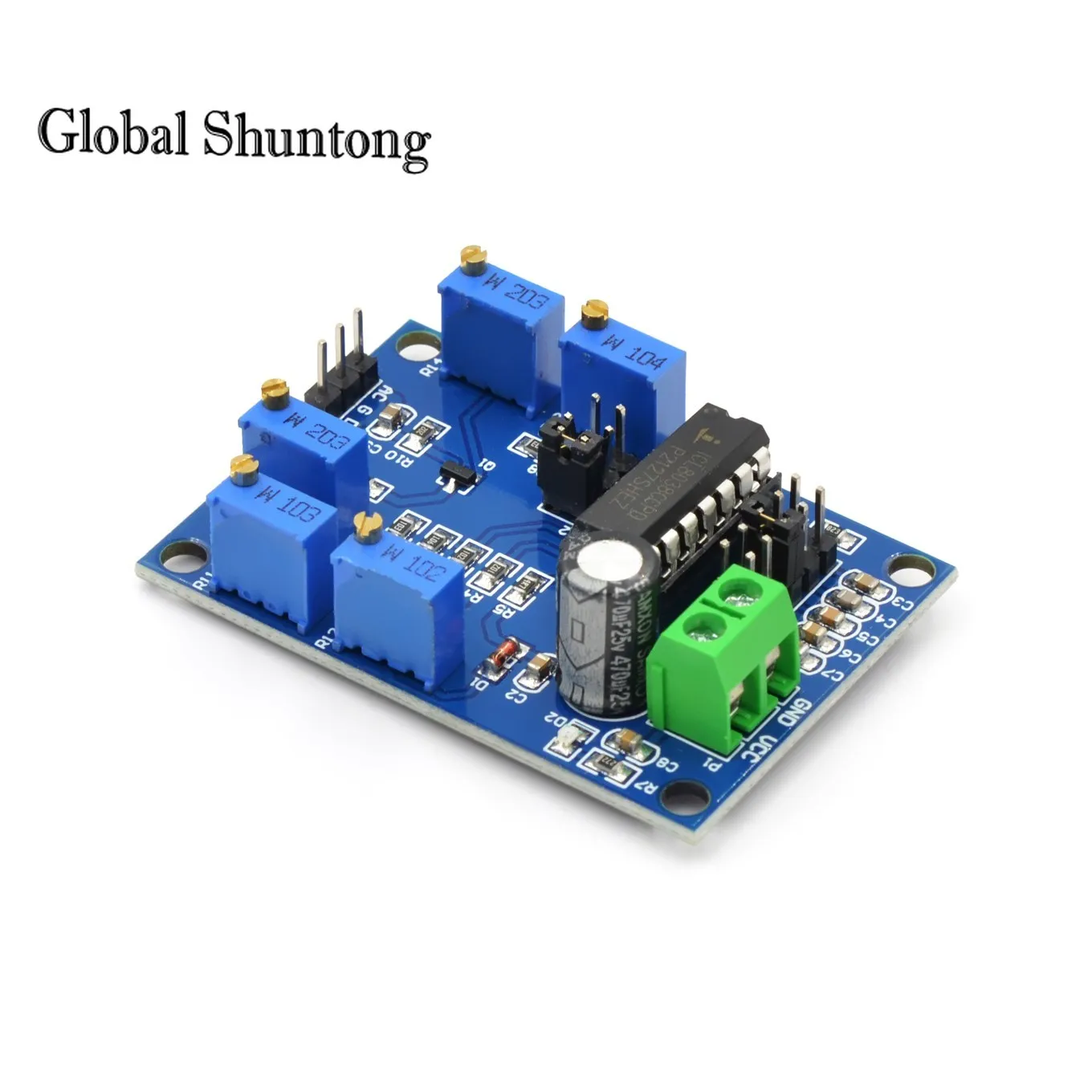 ICL8038 Signal Generator Medium/Low Signal Frequency 10Hz-450KHz Triangular/Rectangular/Sine Wave Generator Module 12V to 15V