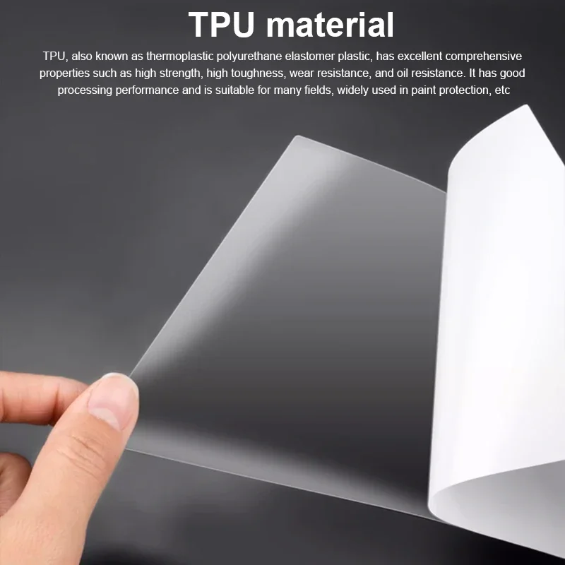 ل تسلا نموذج 3 Y 2019-2026 B أعمدة بولي TPU سيارة طبقة رقيقة واقية السيارات المضادة للخدش نافذة الجسم الطلاء ملصق اكسسوارات #6