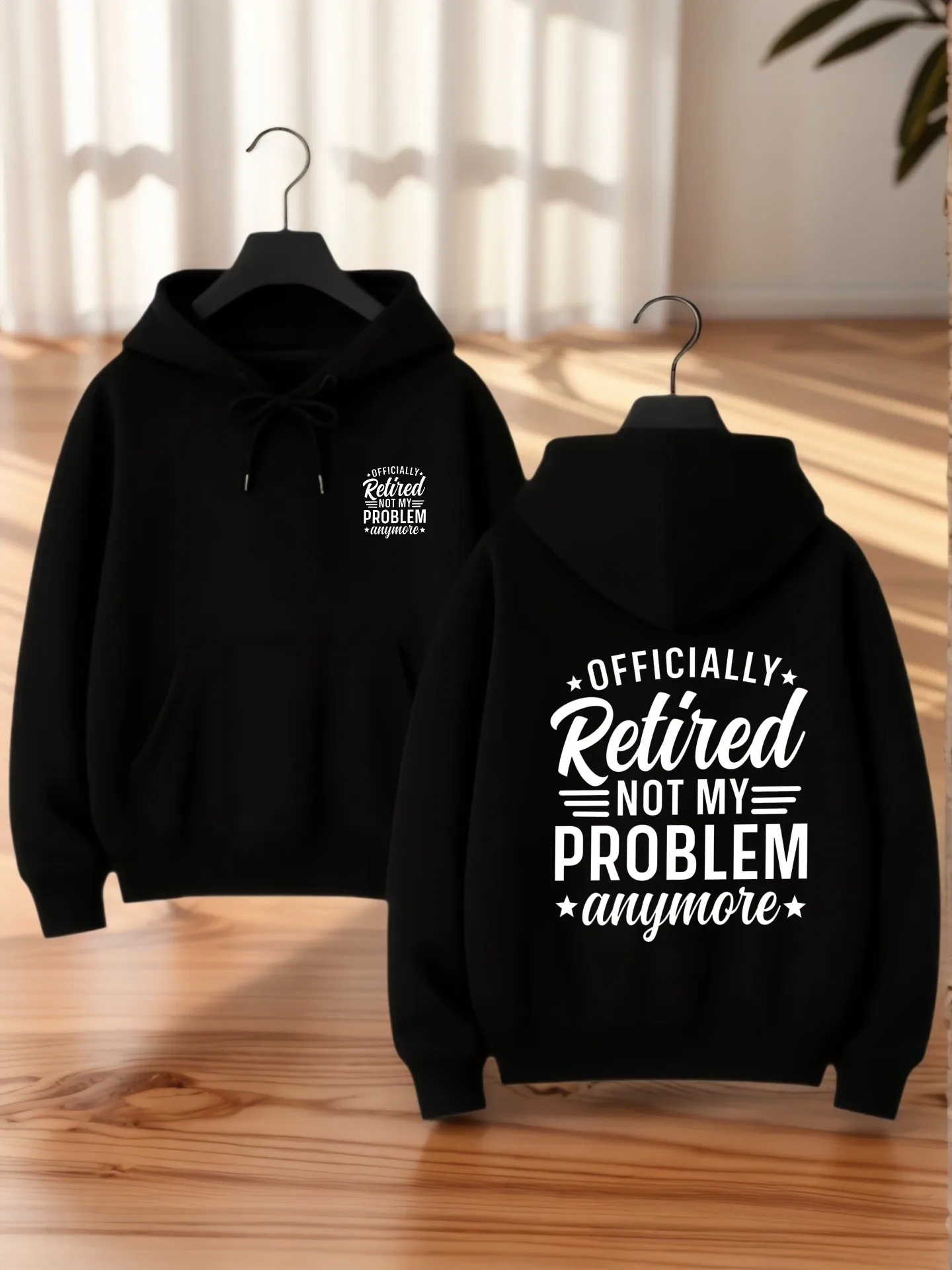 سترة نسائية بغطاء للرأس برسومات جرافيكية، بلوفر مطبوع كبير الحجم لطيف "عامل البريد"، سويت شيرت Kawaii Streetwear للخريف #1