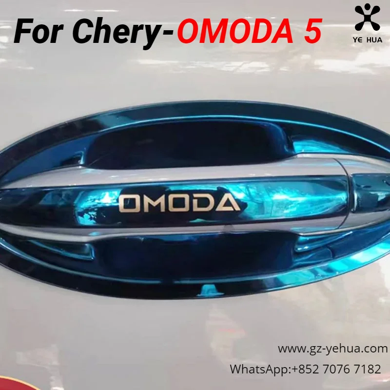 

Наклейка на автомобильную ручку для Chery OMODA 5 2021 2023, защитная крышка для рук, модифицированные автомобильные запчасти, аксессуары для автомобильных инструментов