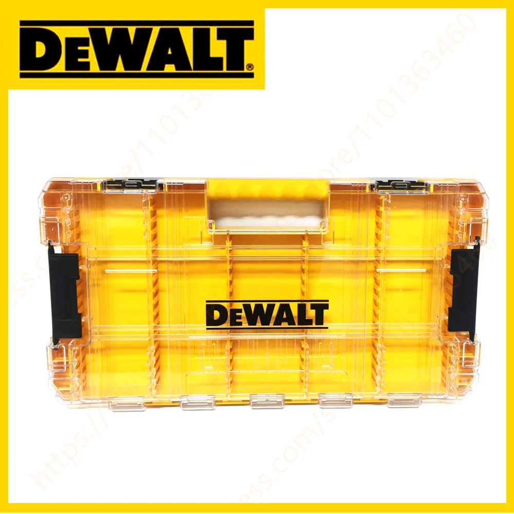 

DEWALT Stackable Combination Drill Head Box Large Tough Case Empty Power Tool Accessories N542474