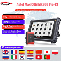 2023 Newest Autel MaxiCOM MK906Pro TS Car Diagnostic Tool All Systems ECU Coding TPMS Programming OBD2 Scanner PK MS906PRO-TS