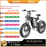 GUNAI MX25 Electric Bike For Adults,1000W Motor 20\