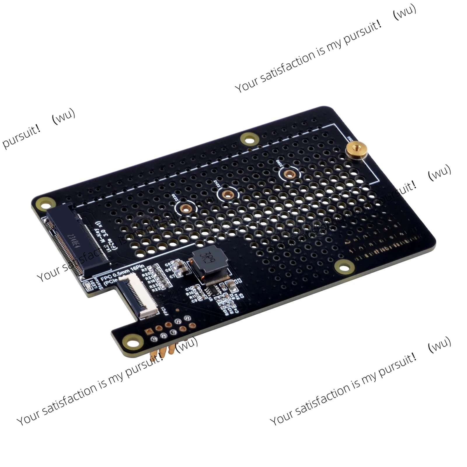 

N07 M.2 2280 PCIe to NVMe Bottom Extension Adapter Board for Raspberry Pi 5