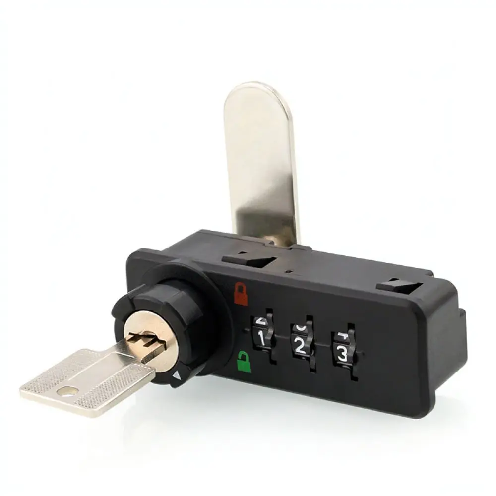 Security Mechanical Code Lock 3 Dial Password For DaBei Locker Filing Cabinet Office Steel Drawer Furniture Hardware