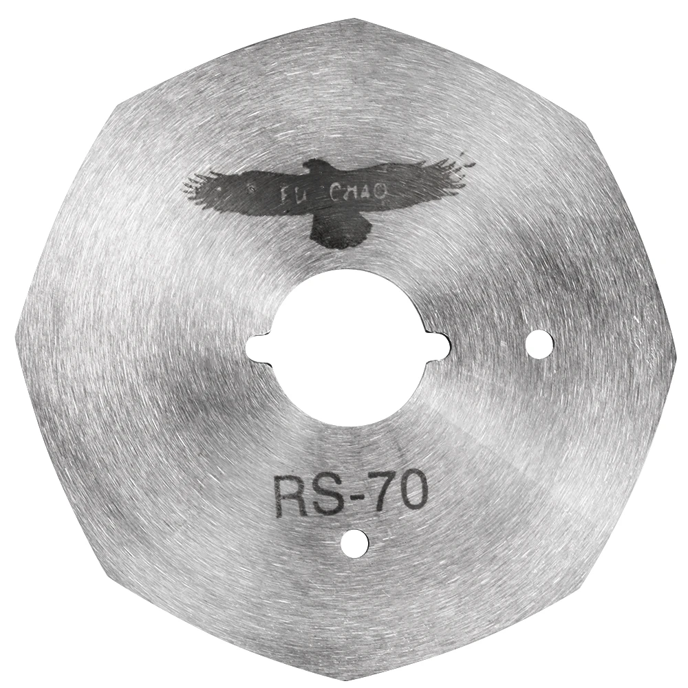 RS70 Carbon Steel Round Cutting Knives/Sewing Machine Parts Alloy Steel Front Steel Carbon Steel Complete