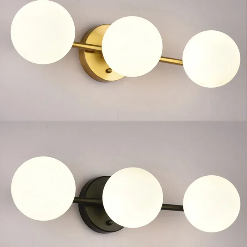

Minimalist Nordic LED Wall Lamps for Bedroom Bedside Indoor Lighting G9 9W Light Bulb Sconce Corridor Aisle