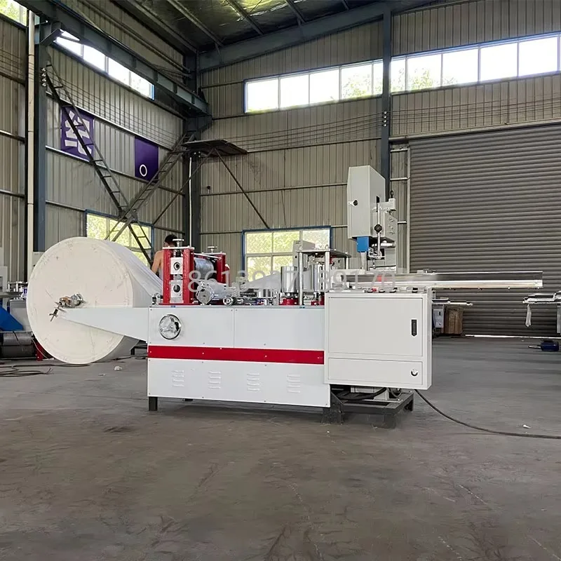 

High Efficiency Small Machine for Home Business Paper Napkin Tissue Folding Making Machine