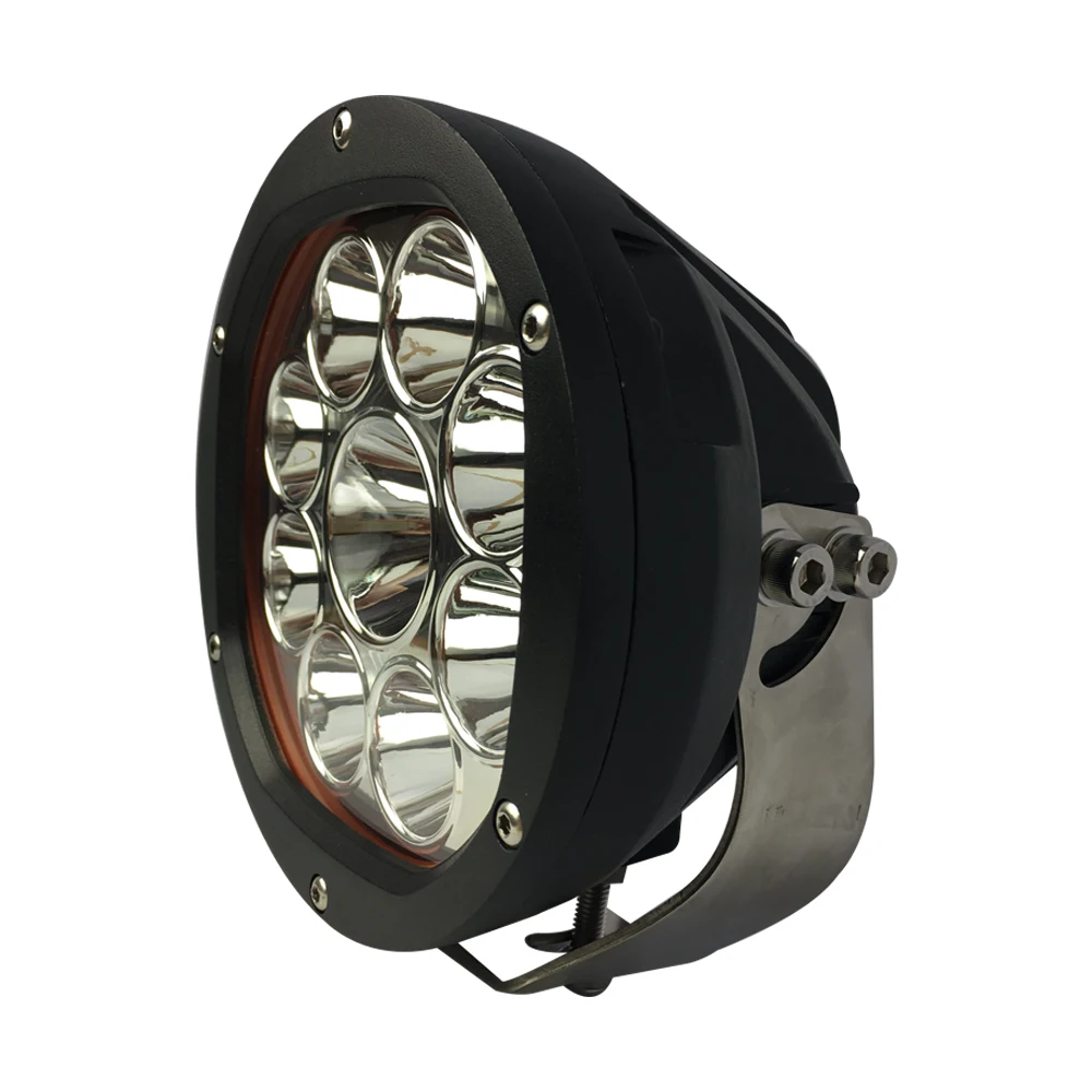 

SXMA LED6411 LED Work Lights for Truck 7" Search Light Driving Lamp 1pcs LED Auxiliary Headlight Waterproof Round