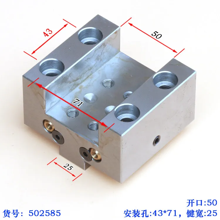 CNC Lathe Servo Hydraulic Turret End Face Tool Holder, Center Height 30, with Cooling Hole Lathe Turret Turning Processing