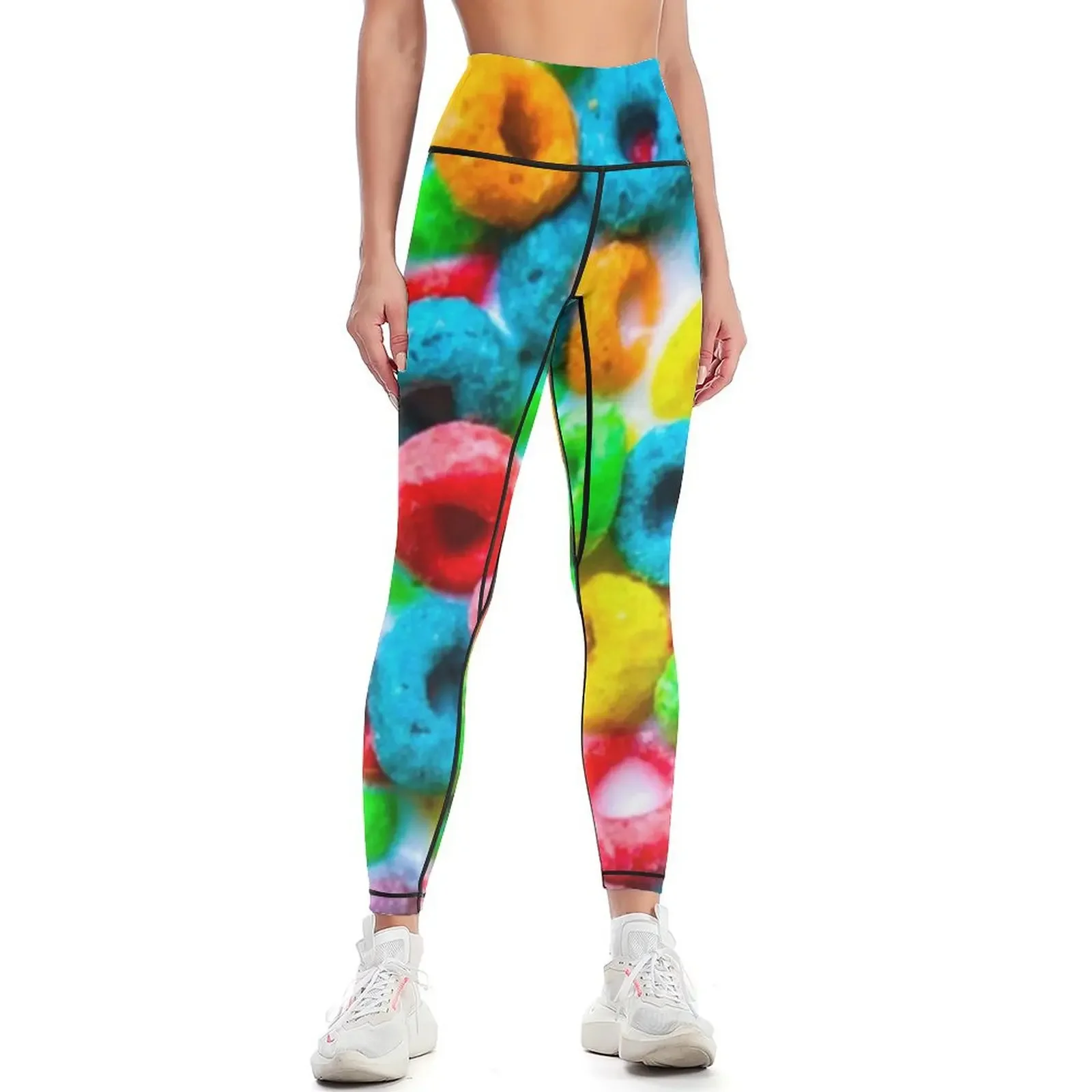 

Loops of Fruity Leggings gym clothing sport pants Leginsy push up Golf wear Womens Leggings