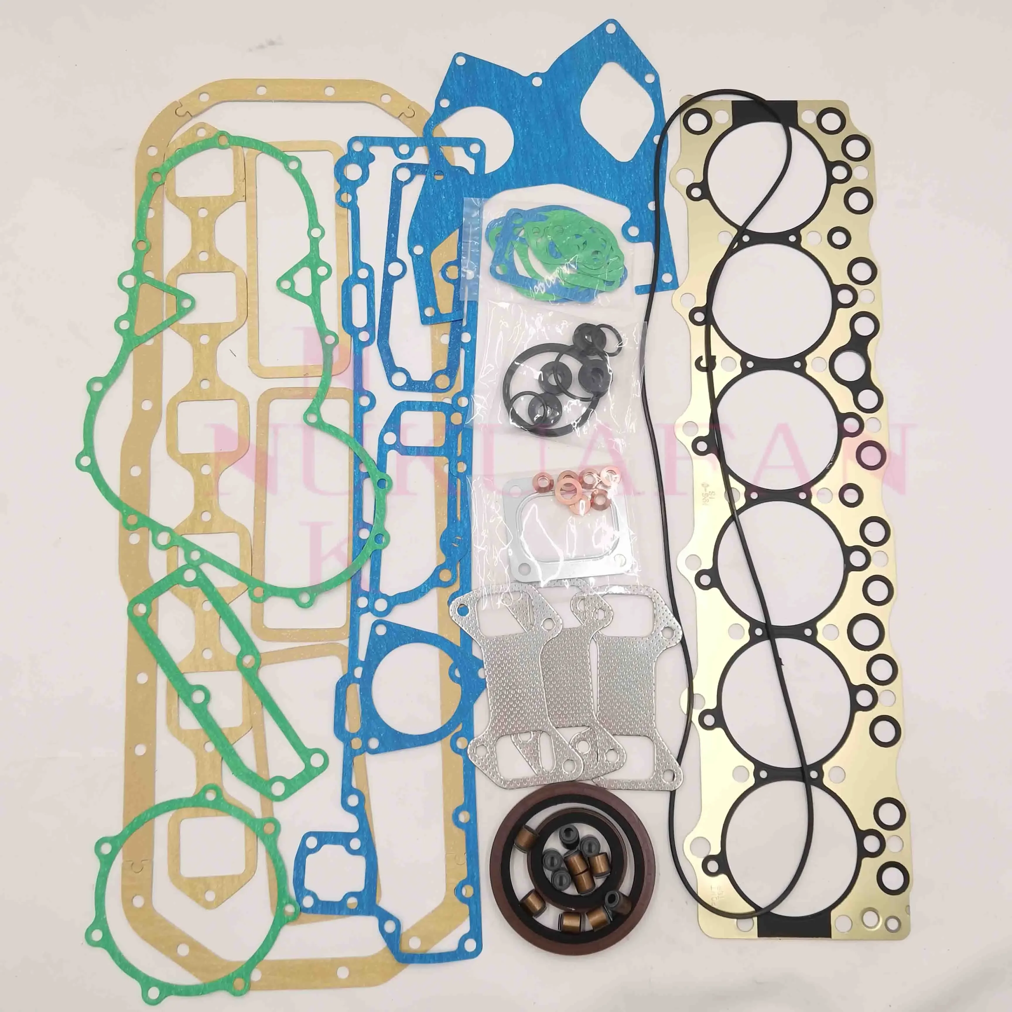 1-87811-203-0 1878112030 6BG1T 6BG1 6BD1 Excavator Engine Cylinder Head Gasket Full Set For Isuzu