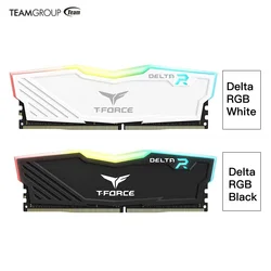 TEAMGROUP T-Force Delta RGB DDR4 8GB 3200MHz 3600MHz  CL16/CL18 Desktop Gaming Memory Module Ram