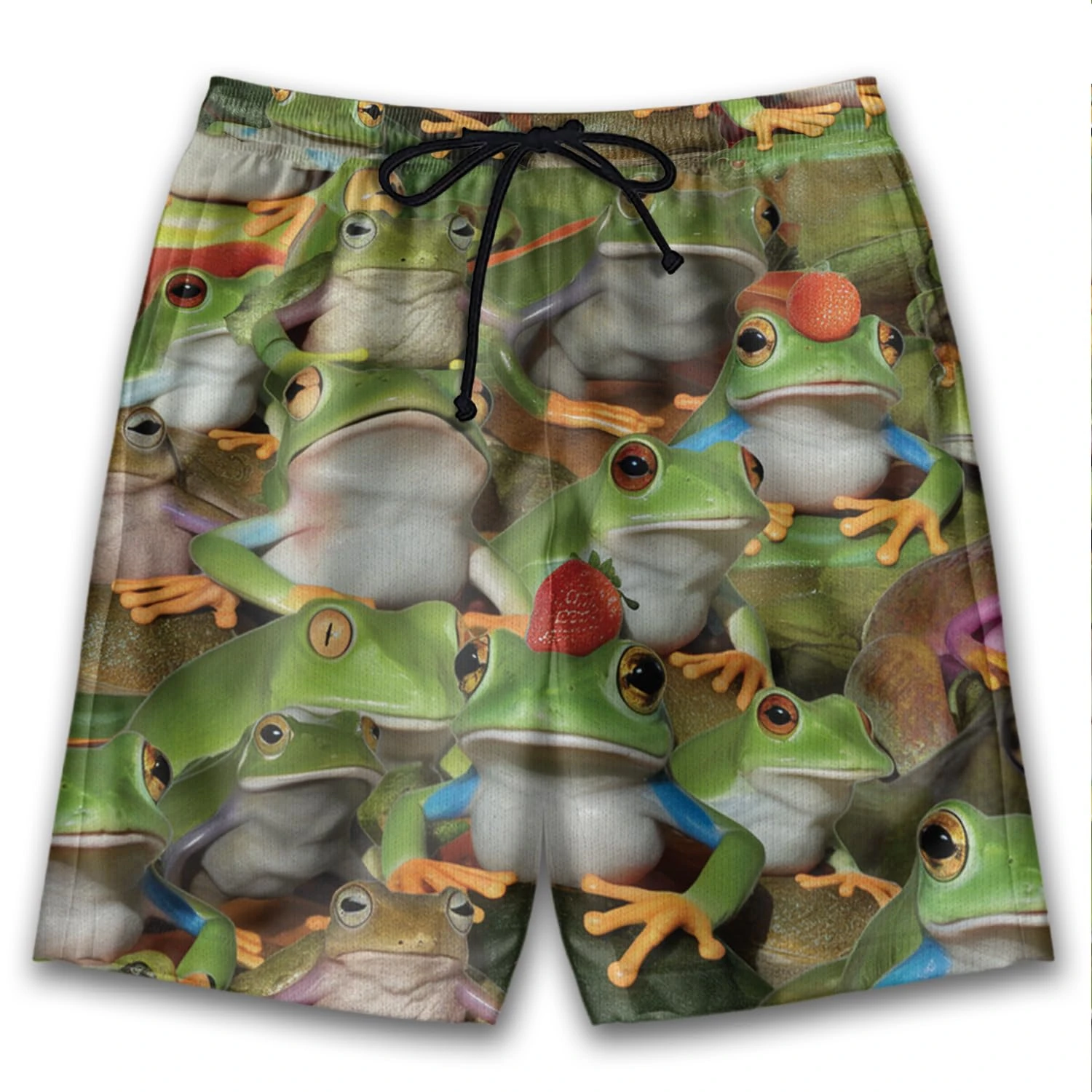 

Funny 3d Print Frog Beach Shorts Men Swim Trunks Summer Animal Sports Surfing Board Shorts Child Holiday Party Bathing Suits
